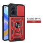 Funda Armadura con Tapa Deslizante Realme 10 4G Cámara y Anillo | Wephone Mayorista