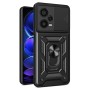 Funda Armadura con Tapa Deslizante Redmi Note 12 Pro / Note 12 Pro Plus Cámara y Anillo | Wephone Mayorista