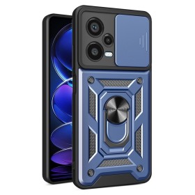 Funda Armadura con Tapa Deslizante Redmi Note 12 Pro / Note 12 Pro Plus Cámara y Anillo | Wephone Mayorista
