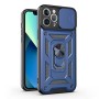 Sliding-Cover Armor Case for iPhone 13 Pro Max with Camera Cover and Ring | Wephone Wholesale