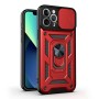 Sliding-Cover Armor Case for iPhone 13 Pro Max with Camera Cover and Ring | Wephone Wholesale