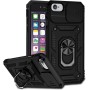 Funda Armadura con Tapa Deslizante iPhone 8 Plus Cámara y Anillo | Wephone Mayorista