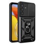 Funda Armadura con Tapa Deslizante Samsung M13 Cámara y Anillo | Wephone Mayorista