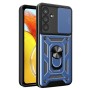 Funda Armadura con Tapa Deslizante Samsung M13 Cámara y Anillo | Wephone Mayorista
