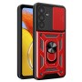 Funda Armadura con Tapa Deslizante Samsung M13 Cámara y Anillo | Wephone Mayorista