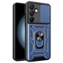 Funda Armadura con Tapa Deslizante Samsung S24 Fe Cámara y Anillo | Wephone Mayorista