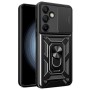 Funda Armadura con Tapa Deslizante Samsung S24 Fe Cámara y Anillo | Wephone Mayorista