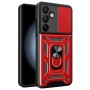 Funda Armadura con Tapa Deslizante Samsung S24 Fe Cámara y Anillo | Wephone Mayorista