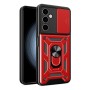 Funda Armadura con Tapa Deslizante Samsung A24 Cámara y Anillo | Wephone Mayorista