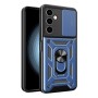 Funda Armadura con Tapa Deslizante Samsung A24 Cámara y Anillo | Wephone Mayorista
