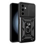 Funda Armadura con Tapa Deslizante Samsung A24 Cámara y Anillo | Wephone Mayorista