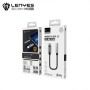 Adaptador lightning a Jack 3.5mm Lenyes AX105 | Audio Trenzado