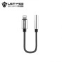 Adaptador lightning a Jack 3.5mm Lenyes AX105 | Audio Trenzado