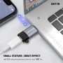 Adaptador OTG Lenyes AX118 USB TIPO-C a Lightning | Carga 10W y Datos