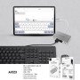 Hub USB-C 4 en 1 Lenyes AX123 | USB 3.0 y Carga PD 3.0