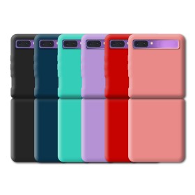 Funda Tipo Original Samsung Z Flip de goma suave | Wephone Mayorista