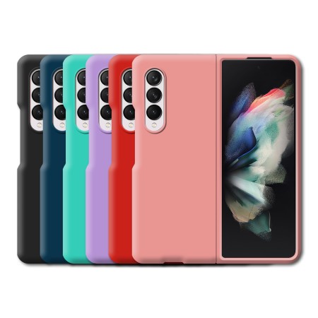 Funda Tipo Original Samsung Z Fold 3 de goma suave | Wephone Mayorista