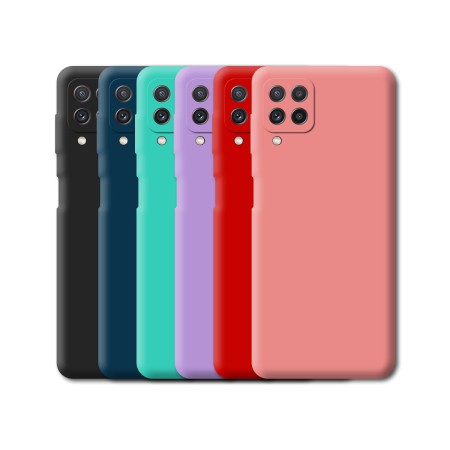 Funda Tipo Original Samsung A42 5G de goma suave | Wephone Mayorista