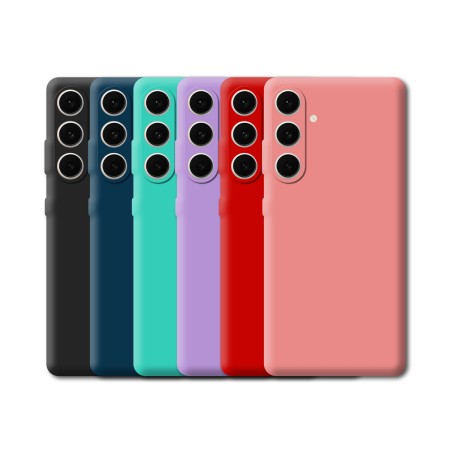 Funda Tipo Original Samsung S23 Fe de goma suave | Wephone Mayorista