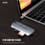 adaptador multipuerto Hub USB-C 9 en 1 Lenyes AX125 | 4K HDMI, Ethernet y PD 100W