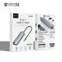 adaptador multipuerto Hub USB-C 9 en 1 Lenyes AX125 | 4K HDMI, Ethernet y PD 100W