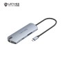 adaptador multipuerto Hub USB-C 9 en 1 Lenyes AX125 | 4K HDMI, Ethernet y PD 100W