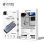 Hub USB-C 11 en 1 Lenyes AX127 | 4x USB 3.0, 4K HDMI, VGA y PD 100W