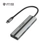 Hub USB-C 6 en 1 Lenyes AX128 | HDMI 4K, SD/TF y PD 60W