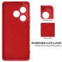 Funda Tipo Original Realme GT 6 5G de goma suave | Wephone Mayorista