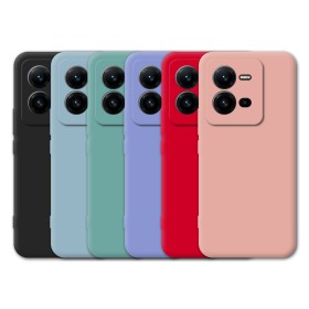 Funda Tipo Original Vivo Y22s/Y35 de goma suave | Wephone Mayorista