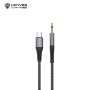 Cable USB-C a Jack 3.5mm Lenyes AX134-TC | Trenzado