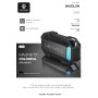 Lenyes S233 Rugged | Altavoz Bluetooth V5.3 12W | Sumergible IPX7 | Trasera Magnética y Clip de Transporte