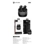 Lenyes Air 69 Negro al por Mayor - Auriculares TWS Pro Bluetooth 5.4 | WePhone