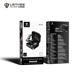 Lenyes Air 205 Black al por Mayor - Auriculares OWS Bluetooth 5.4 | WePhone