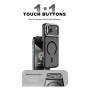Funda Lenyes CK226: MagSafe con Soporte de Cámara Metálico y Protección N52