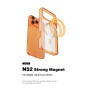 Funda Lenyes CK224: Transparencia Anti-Amarilleo con MagSafe Ultra Potente