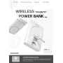 Lenyes PW0006D: Power Bank MagSafe 5000mAh con Apple Find My y Tarjetero