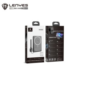 Power Bank MagSafe Lenyes PW1005D 10000mAh | Carga 3-en-1 para Apple Watch
