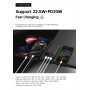 Power Bank Lenyes PX254D 20000mAh | Carga Super Rápida 22.5W + PD 20W
