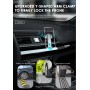 Soporte de Coche Lenyes CR181 | Gravedad Automática para Rejilla de Aire