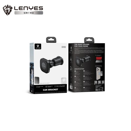 Soporte Magnético Lenyes CR193 | Agarre Ultra Fuerte 6 Imanes para Coche