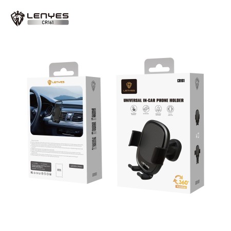 Soporte de Coche Lenyes CR161 | Gravedad Automática y Rotación 360°
