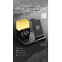 Lenyes PW327 al por Mayor - Cargador Inalámbrico 4 en 1 con Reloj | WePhone