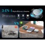 Lenyes PW330 al por Mayor - Cargador 3 en 1 Plegable de Aluminio | WePhone