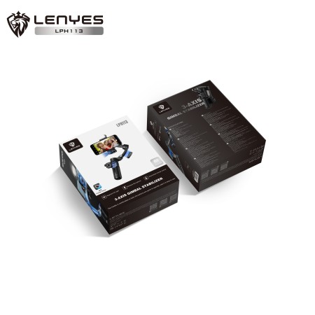 Estabilizador Gimbal Lenyes LPH113 | 3 Ejes con Seguimiento IA y Micrófono