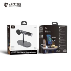 Lenyes PW319 al por Mayor - Cargador QI2 3 en 1 Universal | WePhone