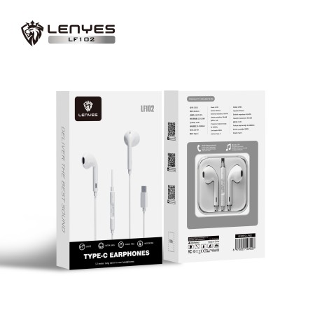 Lenyes LF102 al por Mayor - Auriculares Tipo-C Universales | WePhone