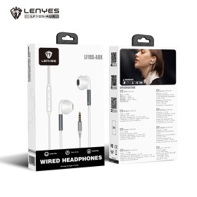 Lenyes LF105-AUX al por Mayor - Auriculares Jack 3.5mm Universales | WePhone