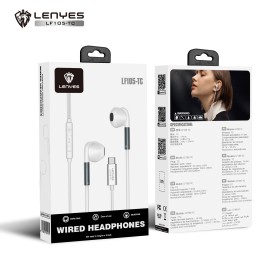 Lenyes LF105-TC al por Mayor - Auriculares Tipo-C de Alta Fidelidad | WePhone