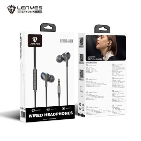 Lenyes LF106-AUX al por Mayor - Auriculares 3.5mm de Alta Eficiencia | WePhone